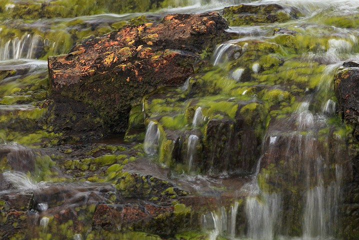 Landschaft Wasserfall River Coe